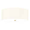 Плафон Fletcher26" 5xE27 Aged Brass Ivory Shade Designer's Lightbox DL-FLETCHER26-5LT-IV-AB | Osvetlenieto.bg