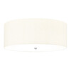 Плафон Fletcher26" 5xE27 Polished Chrome Ivory Shade Designer's Lightbox DL-FLETCHER26-5LT-IV-PC | Osvetlenieto.bg