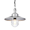 Външна висяща лампа Klampenborg 1xE27 Silver Elstead Lighting KLAMPENBORG8 | Osvetlenieto.bg
