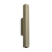 LED Аплик LOOK LED AP2 SQUARE D30 H300 ON-OFF OTTONE 3000K 353364 Ideal Lux | Osvetlenieto.bg
