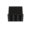LED Луна за вграждане LIKA FI SLIM SQUARE 10W 3000K NERO 369518 Ideal Lux | Osvetlenieto.bg