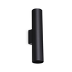 Аплик LOOK AP2 ROUND D60 H300 NERO 370118 Ideal Lux 2xGU10 | Osvetlenieto.bg
