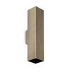 Аплик LOOK AP2 SQUARE D60 H300 BRUNITO 370392 Ideal Lux 2xGU10 | Osvetlenieto.bg
