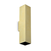 Аплик LOOK AP2 SQUARE D60 H300 OTTONE 370439 Ideal Lux 2xGU10 | Osvetlenieto.bg