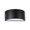 Фасаден аплик REX-2 AP1 NERO 118635 Ideal Lux 1xE27 IP44 | Osvetlenieto.bg