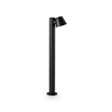 Градинска лампа GAS PT1 NERO 322421 Ideal Lux 1xGU10 IP43 | Osvetlenieto.bg