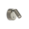 LED Аплик BEAN AP ROUND RECHARGEABLE NICKEL 364810 Ideal Lux | Osvetlenieto.bg