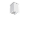 Луна за открит монтаж LOOK PL1 SQUARE D60 H100 BIANCO 367552 Ideal Lux 1xGU10 | Osvetlenieto.bg
