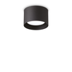 Луна за открит монтаж  SPIKE PL1 ROUND NERO 278704 Ideal Lux 1xGX53 | Osvetlenieto.bg