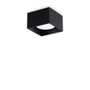 Луна за открит монтаж SPIKE PL1 SQUARE NERO 317496 Ideal Lux 1xGX53 | Osvetlenieto.bg