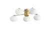 Плафон HERMES PL5 D60 OTTONE 316697 Ideal Lux 5xG9 | Osvetlenieto.bg