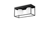 Плафон LINGOTTO PL2 NERO 304137 Ideal Lux 2xE14 | Osvetlenieto.bg
