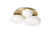 Плафон NINFEA PL3 OTTONE 293660 Ideal Lux 3xGX53 | Osvetlenieto.bg
