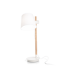 Настолна лампа AXEL TL1 BIANCO 282091 Ideal Lux 1xE27 | Osvetlenieto.bg