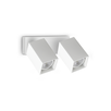 Спот DYNAMITE AP2 SQUARE BIANCO 371221 Ideal Lux 2xGU10 | Osvetlenieto.bg