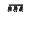 Спот DYNAMITE PL3 LINEAR SQUARE NERO 371276 Ideal Lux 3xGU10 | Osvetlenieto.bg