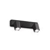 Спот RUDY AP2 SQUARE NERO 321509 Ideal Lux 2xGU10 | Osvetlenieto.bg