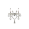 Аплик FLORIAN AP2 CROMO 035642 Ideal Lux 2xE14 | Osvetlenieto.bg