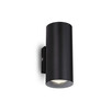 Аплик LOOK AP2 ROUND D60 H150 NERO 095998 Ideal Lux 2xGU10 | Osvetlenieto.bg