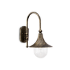Фасаден аплик CIMA AP1 NERO 024134 Ideal Lux 1xE27 IP43 | Osvetlenieto.bg