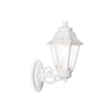 Фасаден аплик DAFNE AP1 BIG BIANCO 120423 Ideal Lux 1xE27 IP55 | Osvetlenieto.bg