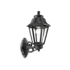 Фасаден аплик DAFNE AP1 BIG NERO 101491 Ideal Lux 1xE27 IP55 | Osvetlenieto.bg
