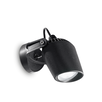 Фасаден аплик ELIO AP1 NERO 096476 Ideal Lux 1xGU10 IP66 | Osvetlenieto.bg