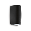 Фасаден аплик KEOPE AP2 NERO 147819 Ideal Lux 2xGU10 IP55 | Osvetlenieto.bg