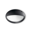 Фасаден аплик POLAR-2 AP1 OVAL NERO 096728 Ideal Lux 1xE27 IP66 | Osvetlenieto.bg