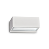 Фасаден аплик TWIN AP1 BIANCO 115351 Ideal Lux 1xG9 IP44 | Osvetlenieto.bg
