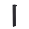 Градинска лампа SIRIO PT1 H80 NERO 115108 Ideal Lux 1xGX53 IP65 | Osvetlenieto.bg