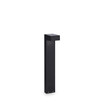 Градинска лампа SIRIO PT1 H60 NERO 115115 Ideal Lux 1xGX53 IP65 | Osvetlenieto.bg