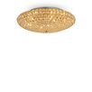 Плафон KING PL9 ORO 073262 Ideal Lux 9xG9 | Osvetlenieto.bg
