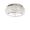 Плафон PASHA' PL10 CROMO 100746 Ideal Lux 10xE14 | Osvetlenieto.bg