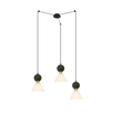 Полилей Zambelis 23250 PENDANT 3XE14 GREEN MARBLE - BRASS | Osvetlenieto.bg
