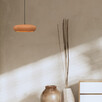 Полилей Zambelis 2591 PENDANT LIGHT 2xG9 TERRACOTTA - SANDY BLACK CLAY - METAL | Osvetlenieto.bg