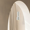 Полилей Zambelis 2595 PENDANT LIGHT 1xE27 WHITE - CLAY - METAL | Osvetlenieto.bg