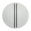 LED Аплик Zambelis 2575 WALL LED LIGHT 30W 3000K TRIAC BLACK MATT STICK - SANDY GREY BASE | Osvetlenieto.bg