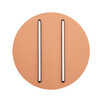 LED Плафон ZAMBELIS 2567 CEILING LED LIGHT 28W 3000K BLACK MATT STICK - SANDY BRICK RED BASE | Osvetlenieto.bg