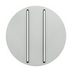 LED Плафон ZAMBELIS 2570 CEILING LED LIGHT 43W 3000K BLACK MATT STICK - SANDY GREY BASE | Osvetlenieto.bg