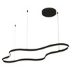 LED Полилей ZAMBELIS 25415 PENDANT LED LIGHT 95W 3000K TRIAC SANDY BLACK | Osvetlenieto.bg