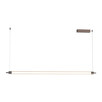 LED Полилей ZAMBELIS 25446 PENDANT LED LINE LIGHT 33W 3000K TRIAC BRUSHED COFFEE | Osvetlenieto.bg