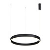 LED Полилей ZAMBELIS 25365 PENDANT LED LIGHT UP-DOWN 59W 3000K BLACK ALUMINIUM - ACRYLIC | Osvetlenieto.bg