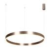 LED Полилей ZAMBELIS 25370 PENDANT LED LIGHT UP-DOWN 70W 3000K ELECTROPLATE BRUSHED COFFEE ALUMINIUM - ACRYLIC | Osvetlenieto.bg