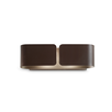 Аплик CLIP AP2 SMALL COFFEE 187365 Ideal Lux 2xE27 | Osvetlenieto.bg