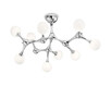 Плафон NODI PL9 CROMO 133393 Ideal Lux 9xG9 | Osvetlenieto.bg
