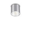 Външен плафон GUN PL1 ALLUMINIO 092324 Ideal Lux 1xGU10 IP44 | Osvetlenieto.bg