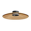LED Плафон ZAMBELIS 25268 CEILING LED LIGHT 30W 2700K-3000K TRIAC BLACK MATT - TAWNY GLASS | Osvetlenieto.bg