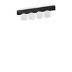 LED Плафон BINOMIO LED PL4 NERO 313283 Ideal Lux | Osvetlenieto.bg