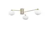 Плафон HERMES PL3 D90 OTTONE 288260 Ideal Lux 3xG9 | Osvetlenieto.bg